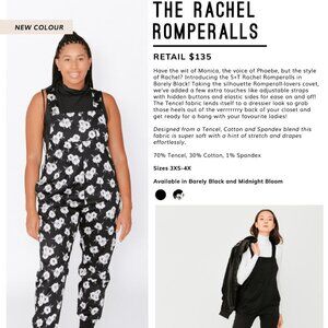 Smash + Tess The Rachel Floral Romperalls In Midnight Bloom Size XS